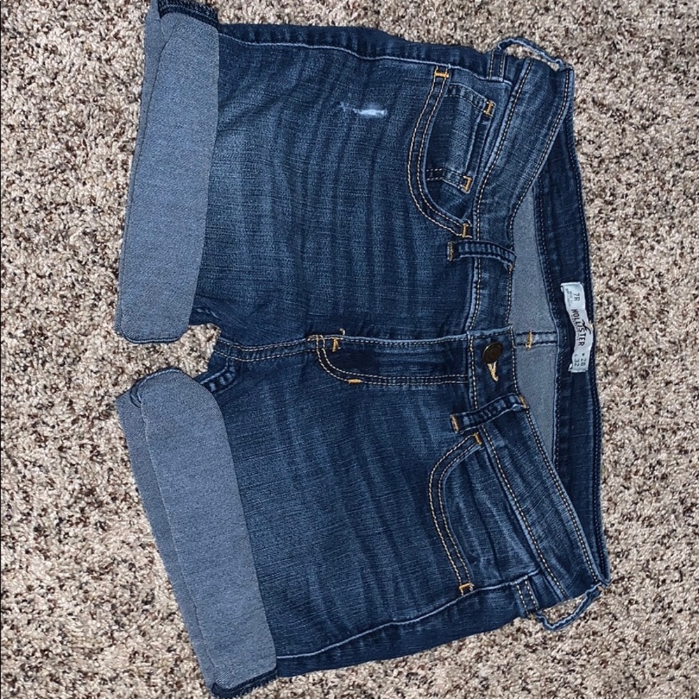 Denim shorts (hollister)